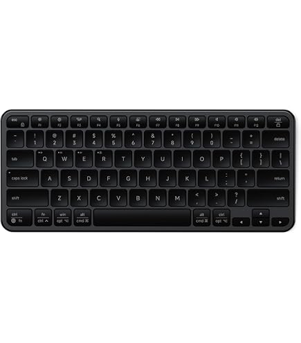 Amazon.com: Satechi Slim EX3 Full-Size Wireless Keyboard with